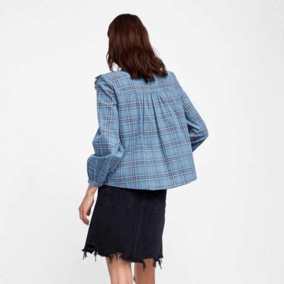 Zara Check Top - Picture 3 of 8